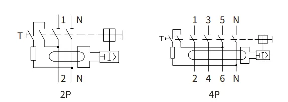 RCCB-EKL1-63-Diagrama-de-Circuito