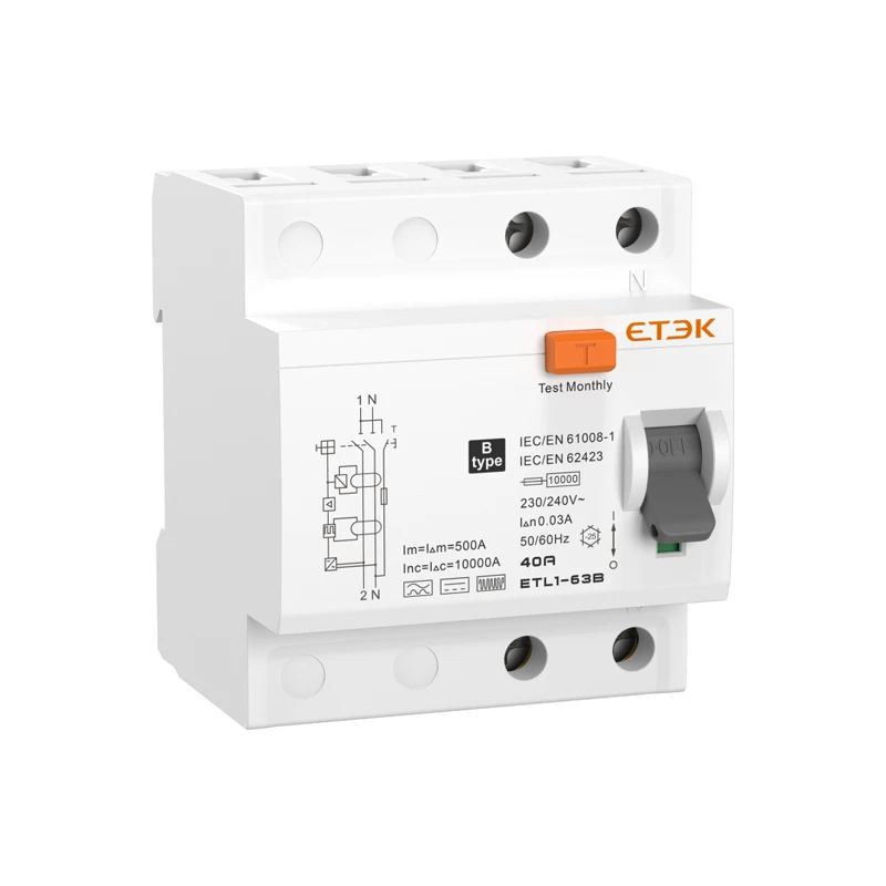 10kA Residual Current Circuit Breaker