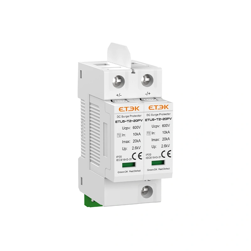 ETU5-T2-20PV-2P Type 2 DC Surge Protective Device for Solar PV
